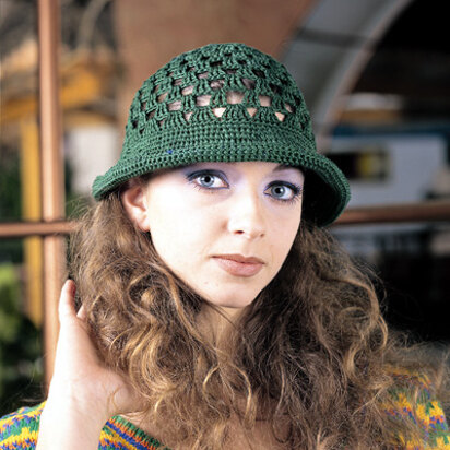 Hat in Adriafil Cheope - Downloadable PDF