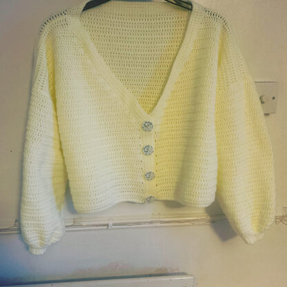 V neck cardigan