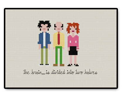 Dr. Katz Professional Therapist - PDF Cross Stitch Pattern