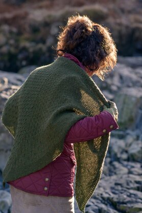 Tyan Shawl in The Fibre Co. Lore - Downloadable PDF