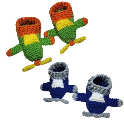 Airplane Slippers for Children