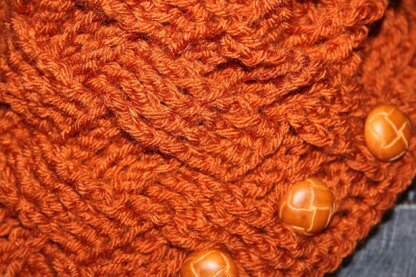 Basketweave Neckwarmer