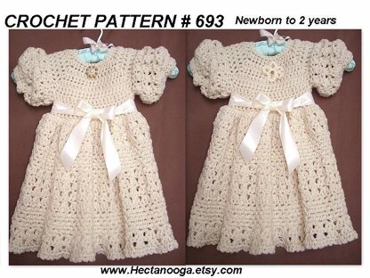 693 Organic Baby Girl's dress