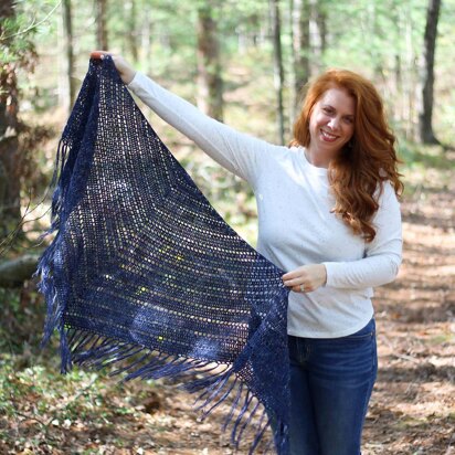 Ocean Eyes Shawl