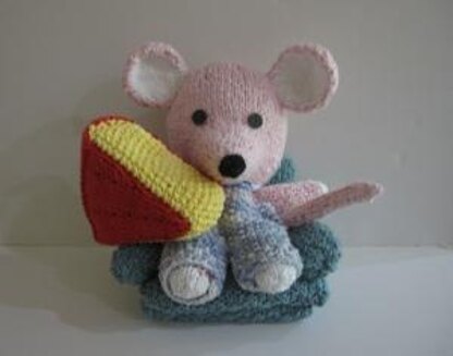 Knitkinz Mouse and Cheese
