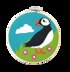 The Crafty Kit Company Scottish Puffin Felt Applique Kit - 15cm