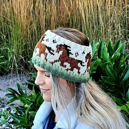 Journey HEADBAND - knitting pattern