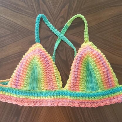 Crochet Bralette Pattern Crochet Bikini Top Pattern Crochet Crop Top Pattern Beginner Crochet Pattern Summer Crochet Beach Pattern Crochet