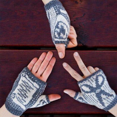 Rock, Paper, Scissors... SHOOT! - knitting pattern