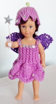 Fairy Dress for 6inch Mini dolls