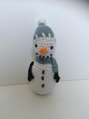 Snowman keyring no 2