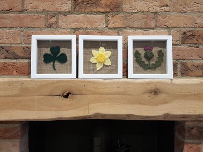 Knitted Shamrock
