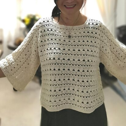 Blusa a Crochet - Learn crochet Knitting 