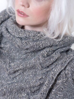 Gardon Shawl in Berroco Brielle - 399-6 - Downloadable PDF