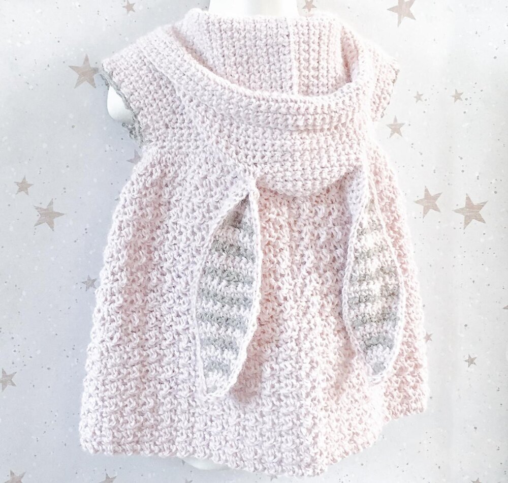 Crochet baby bunny discount outfit pattern free