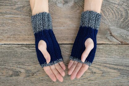 Knitting Pattern Women Winter Fingerless Gloves