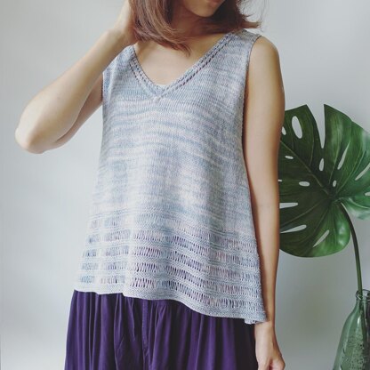 Breeze sleeveless airy top