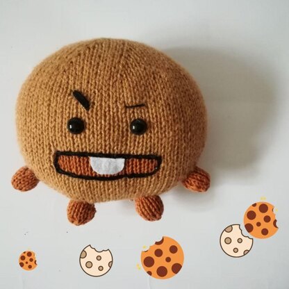 Original Knitting Patterns -Knit a Shooky toy