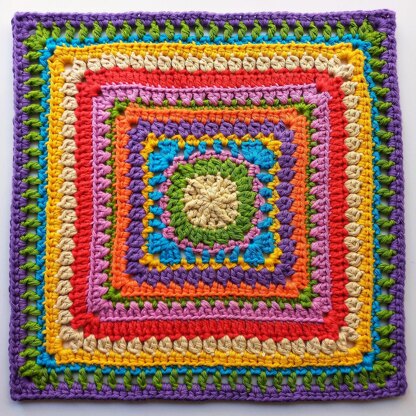 Patience Granny Square 12"