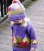 Child's Tree Sweater and Hat