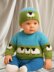 Baby Sheep and Sky Jumper and Hat