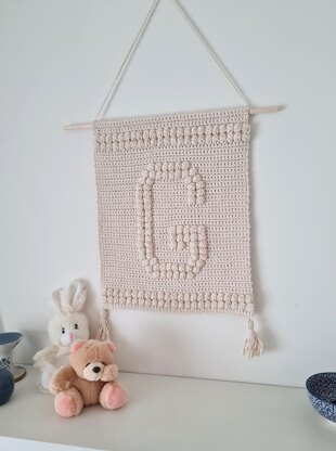 Letter G Wallhanging