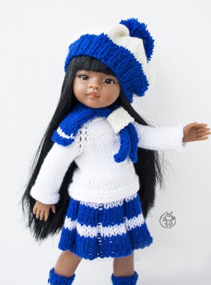 Sailor outfit for 13-14 inch dolls