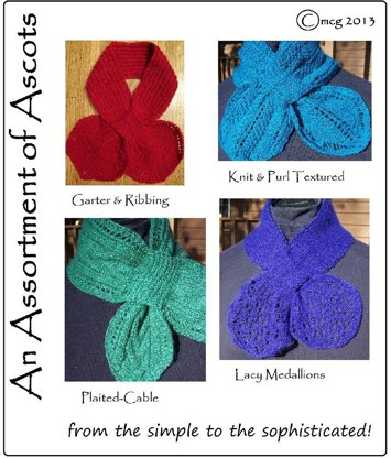 An Assortment of Ascots ... from simple to sophisticated