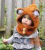 Woodland Friends Hooded Cowl (Fox/Skunk/Wolf)