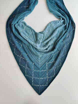 Diamonds of the Night Shawl