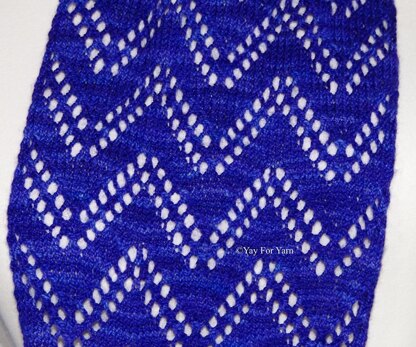 Double Chevron Lace Scarf