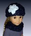 Knitting Pattern. Fits 18 inch, American Girl, Hat and Neck Warmer 102