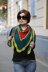 Christy crochet triangular scarf