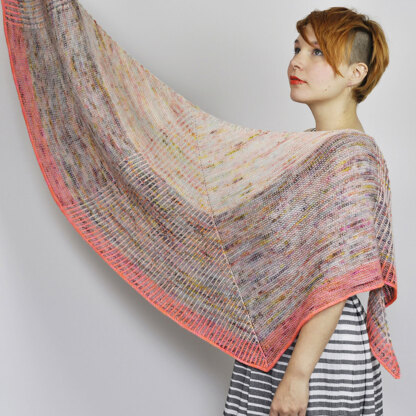 Peachy Shawl