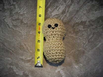 Crochet Peanut Amigurumi Food