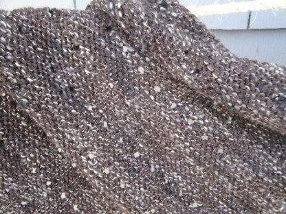 Espresso Shawl