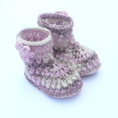 Multicolour Baby Boots