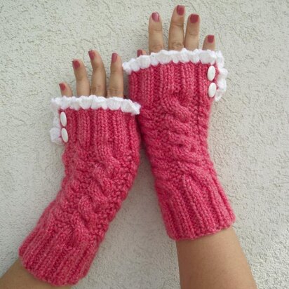 Grace and Lace Mitts Fingerless