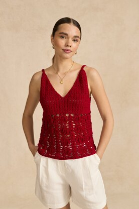 Shelly Strappy Top in Sirdar Stories - Downloadable PDF