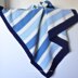 Navy Stripes Baby Blanket