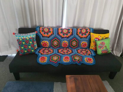 Casa Kahlo blanket