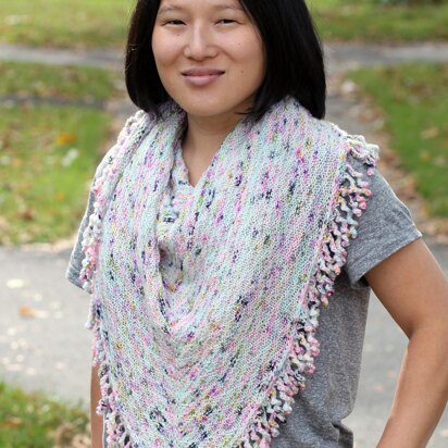 Fortune Teller Shawl - knitting pattern