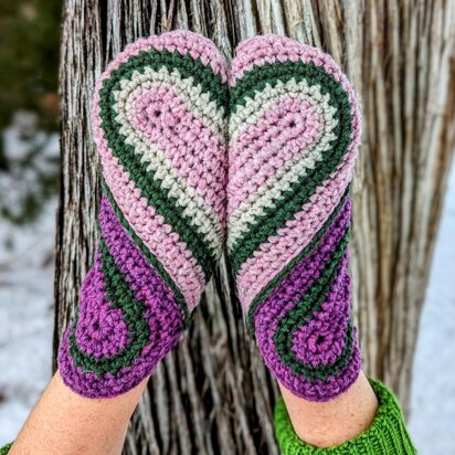 Secret Admirer Mittens