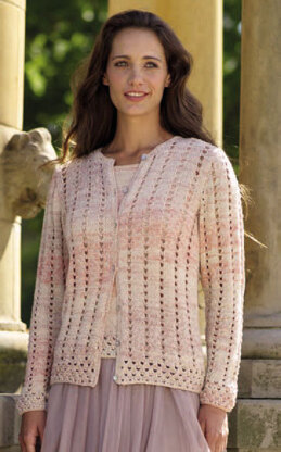 Cardigan and Top in Sirdar Toscana DK - 7975 - Downloadable PDF