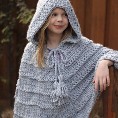 Knitted Ella Poncho