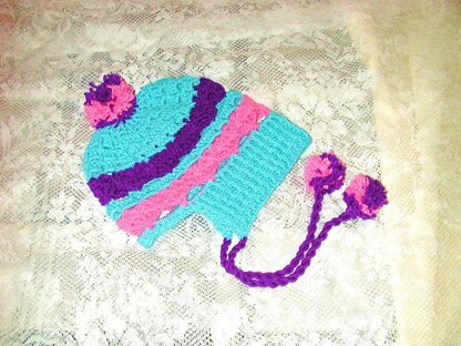 Heart  Bonnet Style Slouch