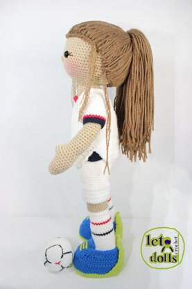 Crochet Doll Pattern, Amigurumi doll pattern, XLarge doll, 24"/61cm, Tobin