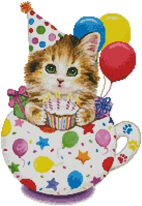 Birthday Kitty Cup - #12321-KH