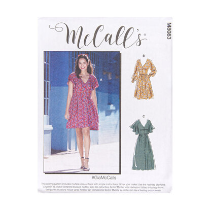 McCall's Misses' Dresses M8083 - Sewing Pattern