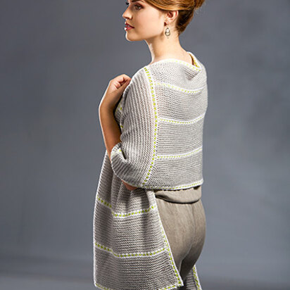 Dotted Ribbon Shawl in Premier Yarns Anti-Pilling Everyday Baby - Downloadable PDF